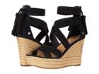 Ugg Raquel (black) Women's Wedge Shoes