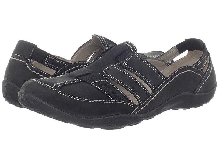 Clarks Haley Stork (black) Women's  Shoes