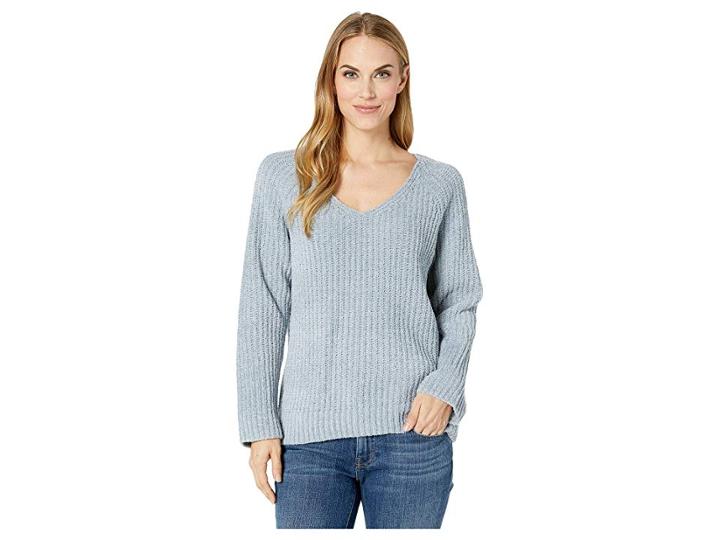 Lucky Brand Chenille Sweater (citadel) Women's Sweater