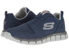 Skechers Flex 2.0 (navy/gray) Men's Shoes