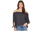Jen's Pirate Booty Durga Top (faded Black) Women's Clothing