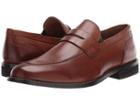 Nunn Bush Strata Moc Toe Dress Casual Penny Loafer Dress (cognac) Men's Slip-on Dress Shoes