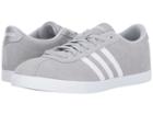 Adidas Courtset (clear Onix/white/silver) Women's Lace Up Casual Shoes