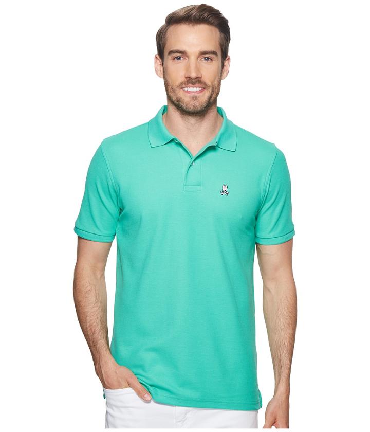 Psycho Bunny Classic Polo Fashion Colors (gumdrop) Men's Short Sleeve Pullover