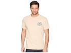 Rip Curl Tiger Bomb Stand Issue Tee (peach) Men's Clothing