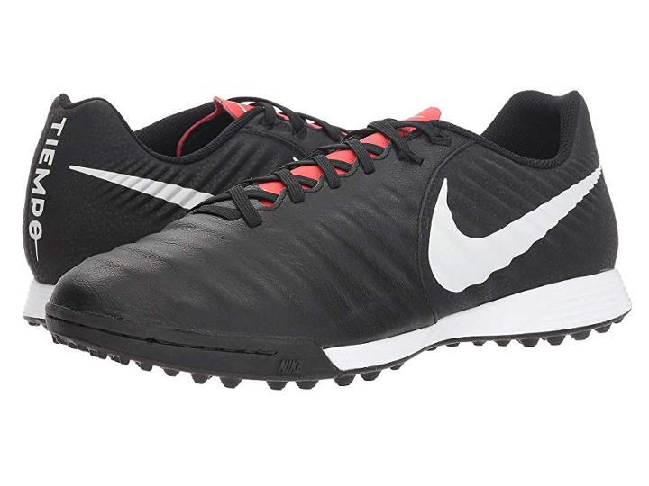 Nike Tiempo Legendx 7 Academy Tf (black/pure Platinum/light Crimson) Men's Soccer Shoes