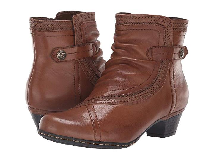 Rockport Cobb Hill Collection Cobb Hill Abbott Panel Boot (almond) Women's Boots