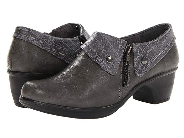 Easy Street Darcy (grey/grey Croco) Women's Shoes