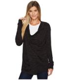 Fig Clothing Lat Cardigan (black) Women's Sweater