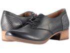 Dansko Louise (black Burnished Nappa) Women's Lace Up Casual Shoes