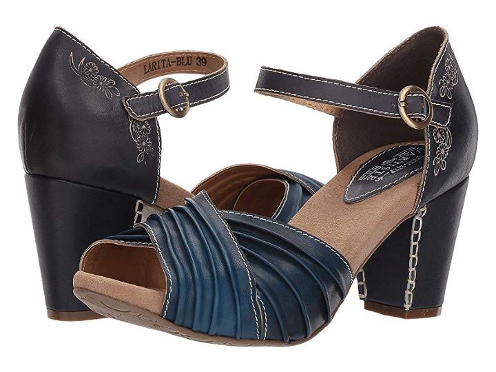 L'artiste By Spring Step Larita (blue) Women's Shoes