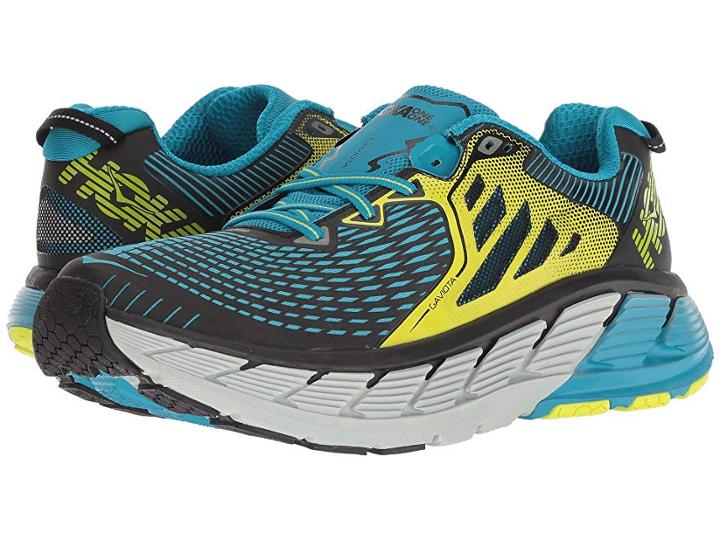 Hoka One One Gaviota (black/caribbean Sea) Men's Running Shoes