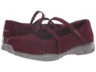 Skechers Seager Frills Thrills (burgundy) Women's Shoes