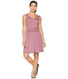 White Sierra Tangier Odor Free Printed Dress (watermelon) Women's Dress