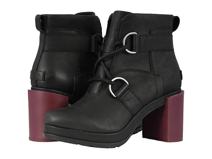 Sorel Margotm Lace (black) Women's Lace-up Boots