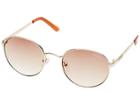 Guess Gu7363 (gold/gradient Brown Lens) Fashion Sunglasses