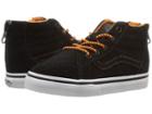 Vans Kids Sk8-hi Zip (infant/toddler) ((mte) Orange/black) Boys Shoes