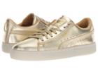 Puma Kids Suede 50th Gold (big Kid) (gold) Kid's Shoes