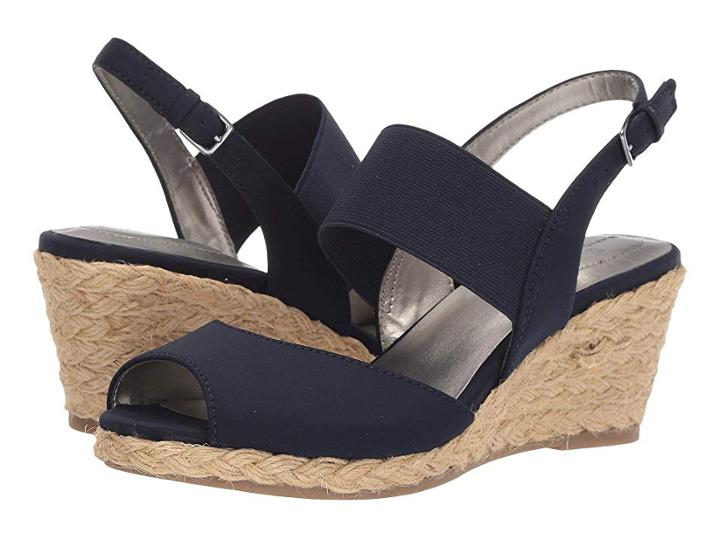 Bandolino Himeka (navy/navy Fabric) Women's Shoes