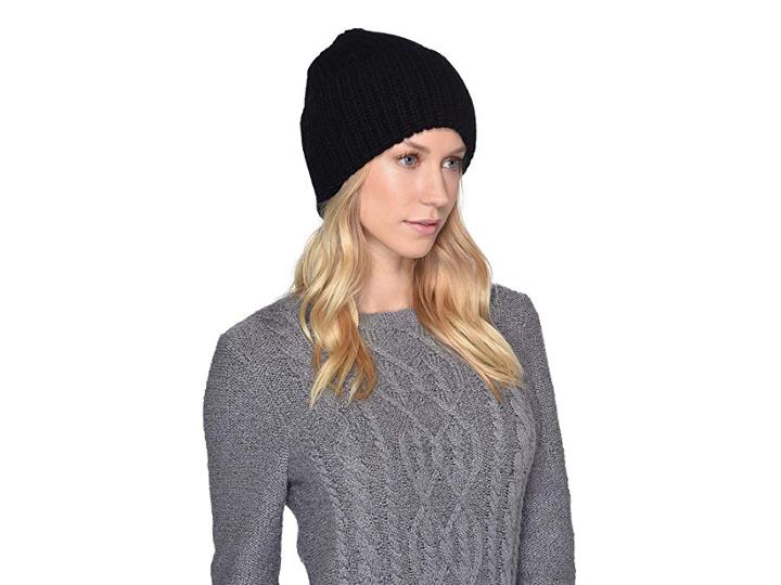 Ugg High Cuff Knit Hat (black) Caps