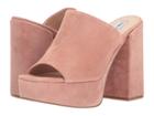 Steve Madden Cassy (blush Suede) Women's Slide Shoes