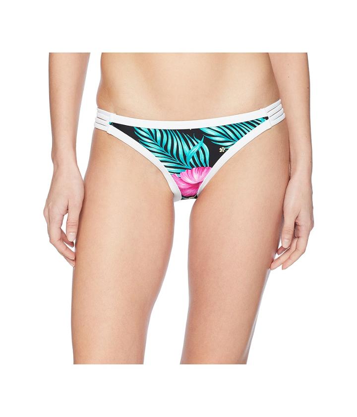 Body Glove Molokai Flirty Surf Rider Bottom (black) Women's Swimwear