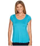 Prana Willow Top (north Sea) Women's T Shirt