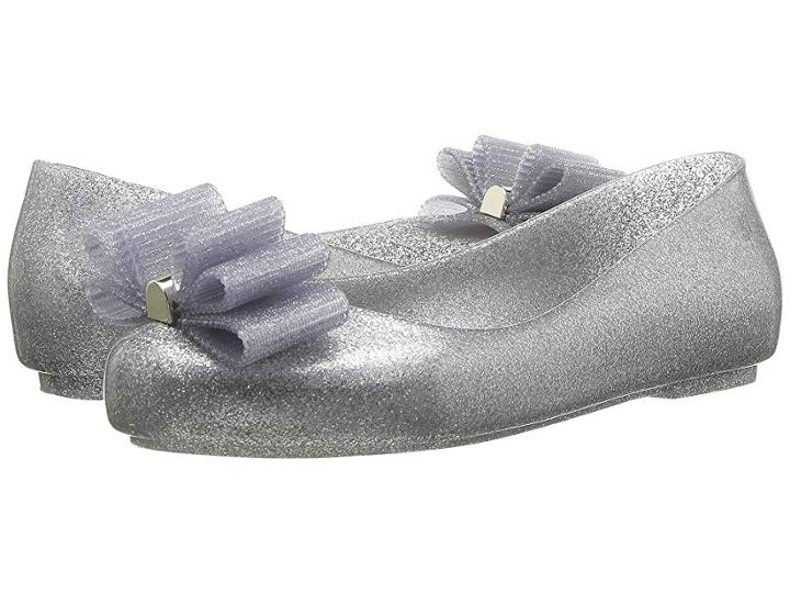 Mini Melissa Mel Space Love + Jason Wu (little Kid/big Kid) (silver) Girl's Shoes