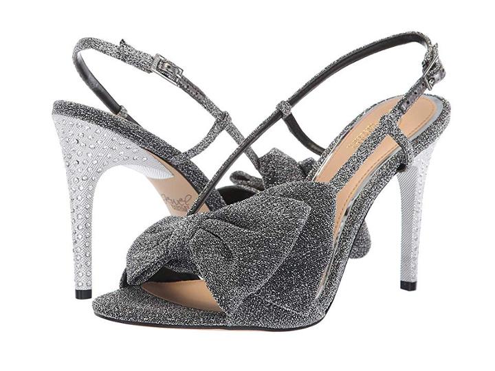 Jewel Badgley Mischka Johanna (silver) Women's Shoes