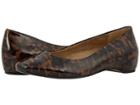 Walking Cradles Pisces (leopard Patent) Women's Flat Shoes