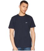 Rvca Points Short Sleeve Knit T-shirt (carbon) Men's T Shirt
