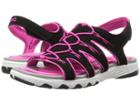 Ryka Glance (black/athena Pink) Women's Sandals
