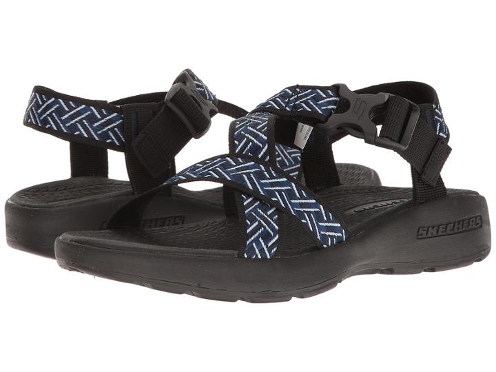 Skechers Outdoor Adjustable Sandal (navy/black) Men's Sandals