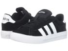 Adidas Kids Daily 2.0 (little Kid/big Kid) (black/white/black) Kids Shoes