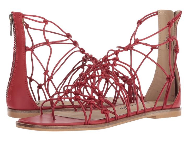 Free People Forget Me Knot Sandal (red) Women's Sandals
