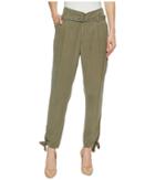 Paige Yasmina Pants (tanned Olive) Women's Casual Pants