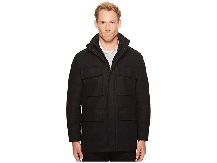 Marc New York By Andrew Marc Bevy Coat (jet Black) Men's Coat