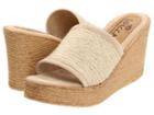 Sbicca Blondie (natural) Women's Wedge Shoes