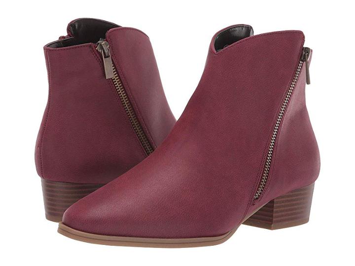A2 By Aerosoles Cross Over (dark Red Combo) Women's Zip Boots
