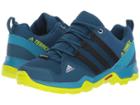 Adidas Outdoor Kids Terrex Ax2r Cp (little Kid/big Kid) (blue Night/black/semi Solar Yellow) Boys Shoes