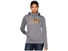 The North Face Fave 1/2 Dome Full Zip 2.0 (tnf Medium Grey Heather/metallic Copper) Women's Coat