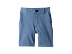 Quiksilver Kids Union Heather Amphibian Shorts (toddler/little Kids) (bijou Blue) Boy's Shorts