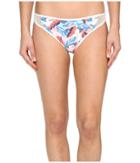 Vince Camuto Rainforest Bikini Bottom (white Multi) Women's Swimwear