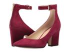 Marc Fisher Ltd Anisy (berry Suede) Women's Shoes