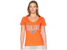 Champion College Boise State Broncos University V-neck Tee (orange) Women's T Shirt