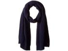 Polo Ralph Lauren Wool Cashmere Classic Cable Scarf (hunter Navy) Scarves