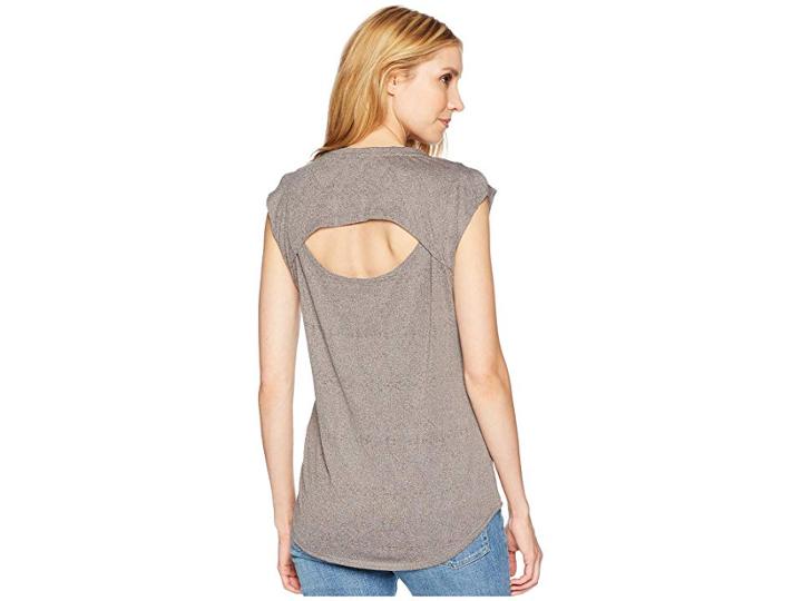Woolrich Eco Rich New Heights Sleeveless Tee (ash Heather) Women's T Shirt