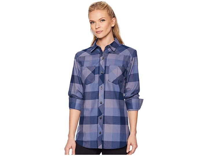 Under Armour Ua Tradesman Flannel (academy/utility Blue/academy) Women's Clothing