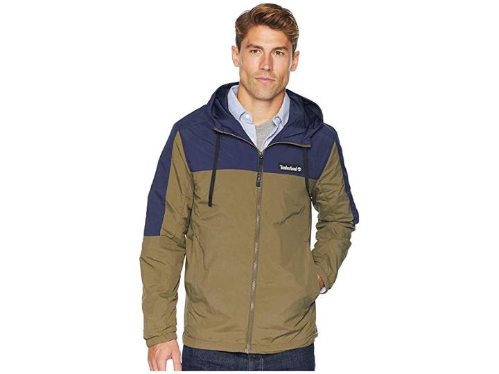 Timberland Windbreaker Jacket (grape Leaf/black Iris) Men's Coat