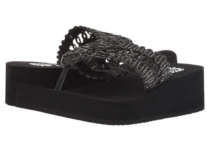 Yellow Box Jules (black) Women's Sandals